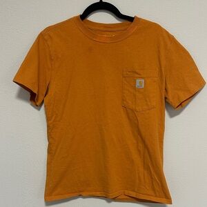 Orange Carhartt tshirt